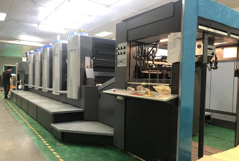 锦瑞包装印刷车间实拍